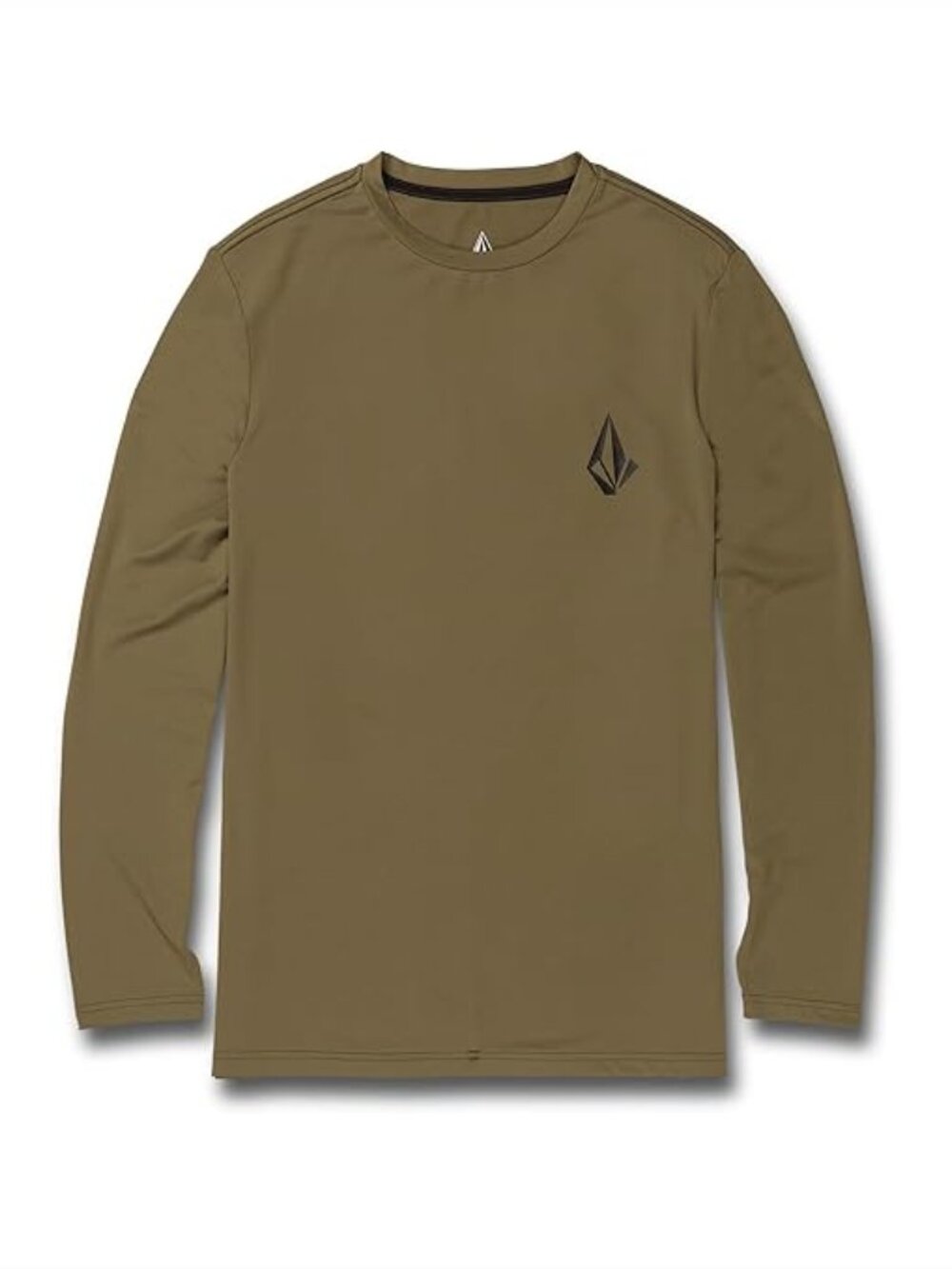 VOLCOM Men's Taunt Long Sleeve Shirt + Rashguard Size XL In Wintermoss